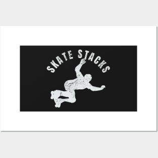 Skate Stacks - Freestyle skating Shirt Posters and Art